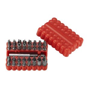 33PC 1/4″ SECURITY BIT SET 25MML