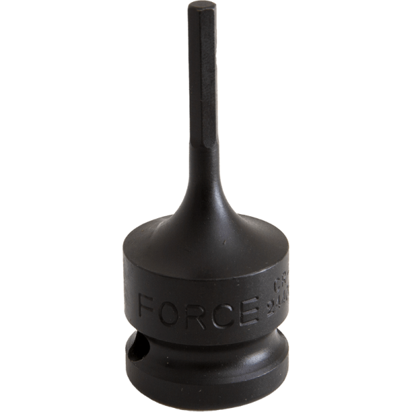 1/2" Imp. Hex socket bit 4mm (one piece)