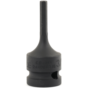 1/2″ Imp. Hex socket bit 3/16″ Inche (one piece)