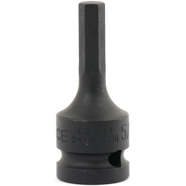 1/2" Imp. Hex socket bit 5/16" Inche (one piece)