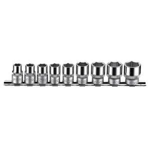 9PC 3/8″DR. 6PT FLANK SOCKET SET 9-19MM