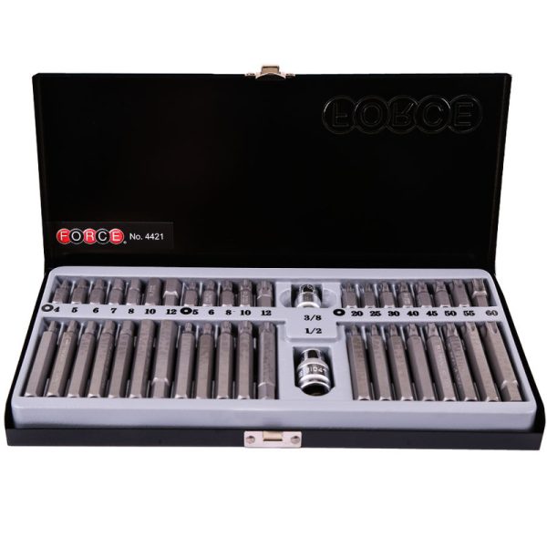 42PC 10MM BIT SET 3/8" & 1/2"DR