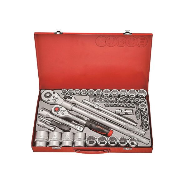 65PC 1/4" & 1/2" & 3/4" SOCKET COMBINATION SET 4-12MM) (3/16"-3/8")