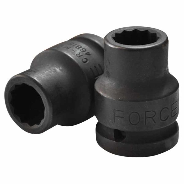 3/4"DR. 12PT. FLANK IMPACT SOCKET 18MM 50MML
