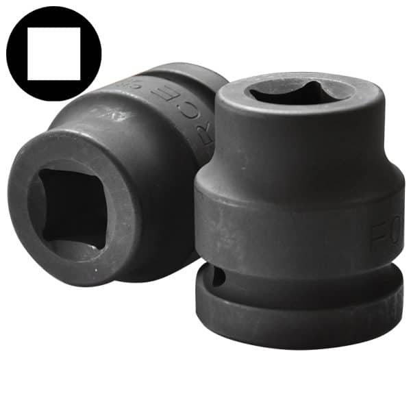 1"DR. SQUARE IMPACT SOCKET 19MM 60MML