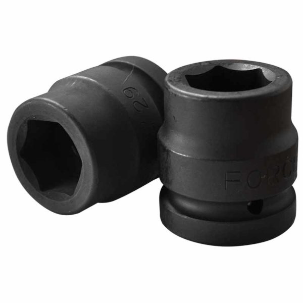 FORCE 1"DR. 6PT. FLANK IMPACT SOCKET 2-5/8" 90MML