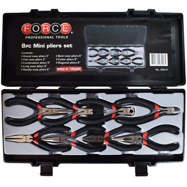 8PC MINI PLIERS SET