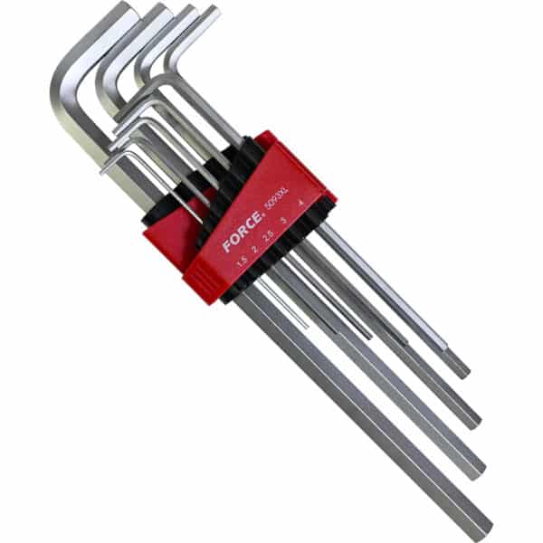 9PC EXTRA LONG HEX KEY SET 1.5-10MM