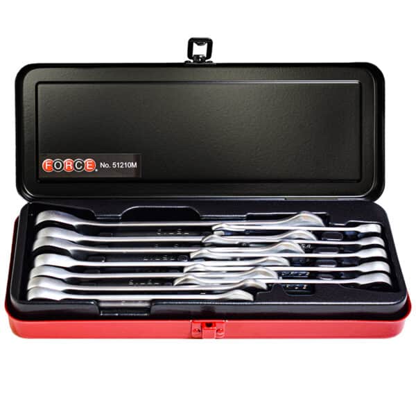 12PC FLAT RATCHET WRENCH SET (8-19MM)