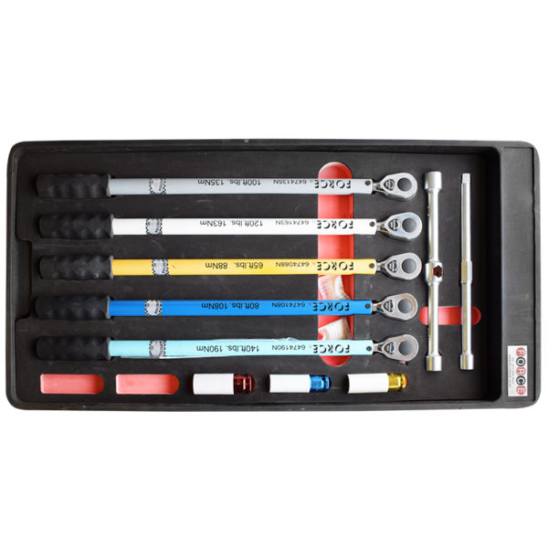 9PC 1/2"DR. WHEEL SPECIALIZED TORQUE TOOL SET