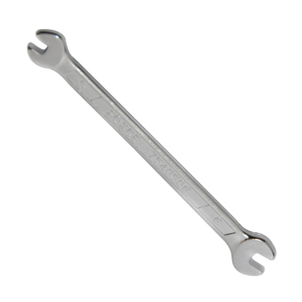 DOUBLE OPEN END WRENCH 5X6MM 123MML