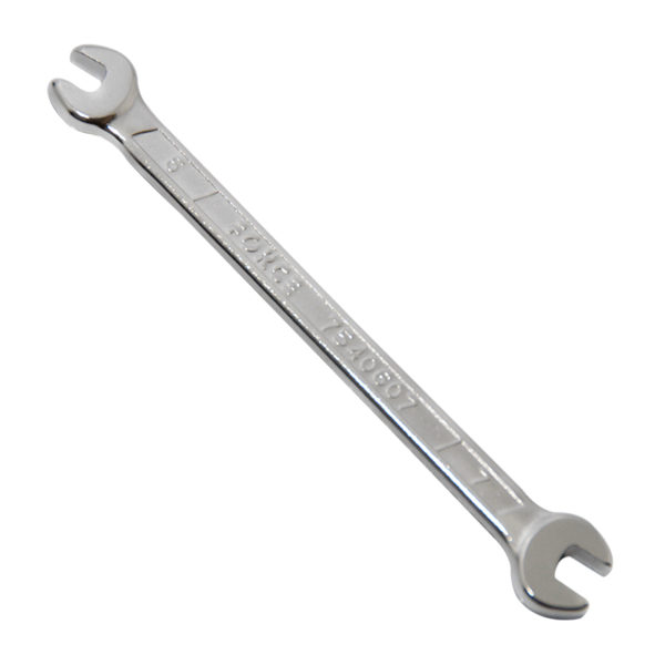 FORCE DOUBLE OPEN END WRENCH 13X15MM 180MML