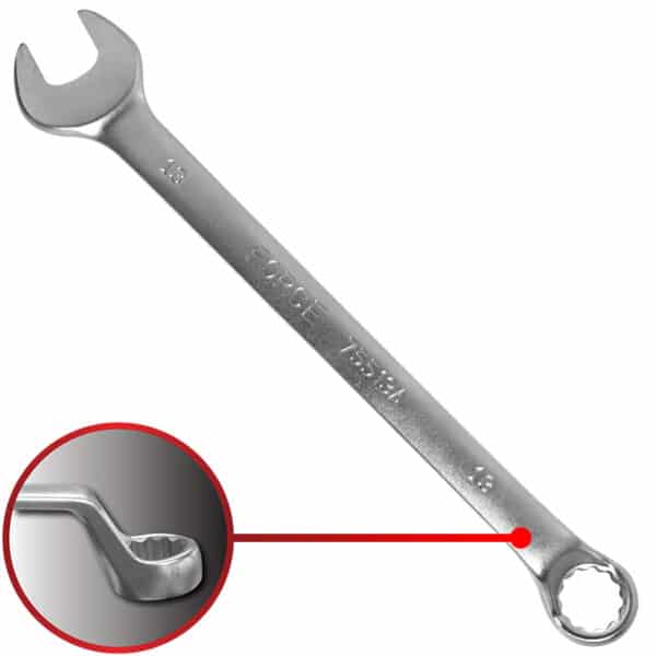 75* OFFSET COMBINATION WRENCH 13MM 190MML