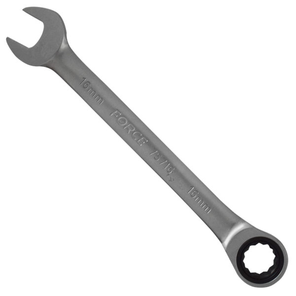 FLAT RATCHET WRENCH 16MM 210MML