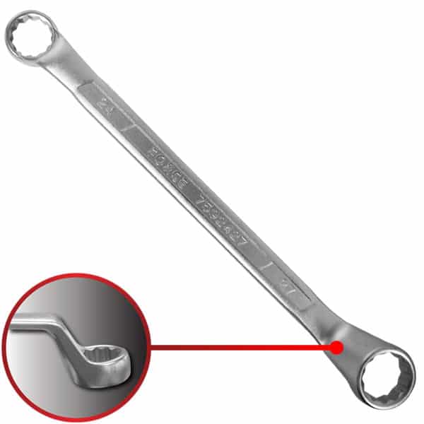 75* OFFSET RING WRENCH 24X27MM 345MML