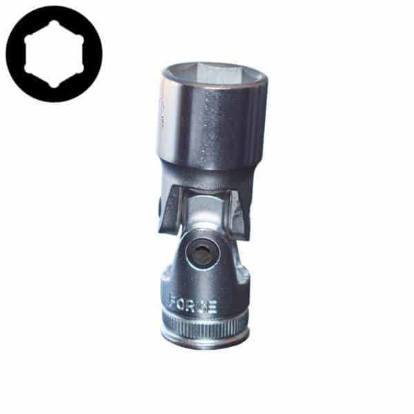 3/8"DR. UNIVERSAL 6PT. FLANK SOCKET 11/16" 42MML