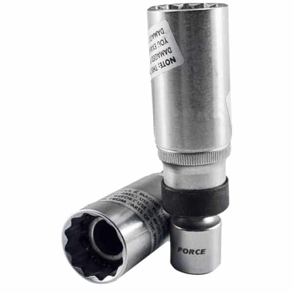 3/8"DR. UNIVERSAL. MAGNATIC SPARK PLUG SOCKET (BALL) 20.6MM 95MML