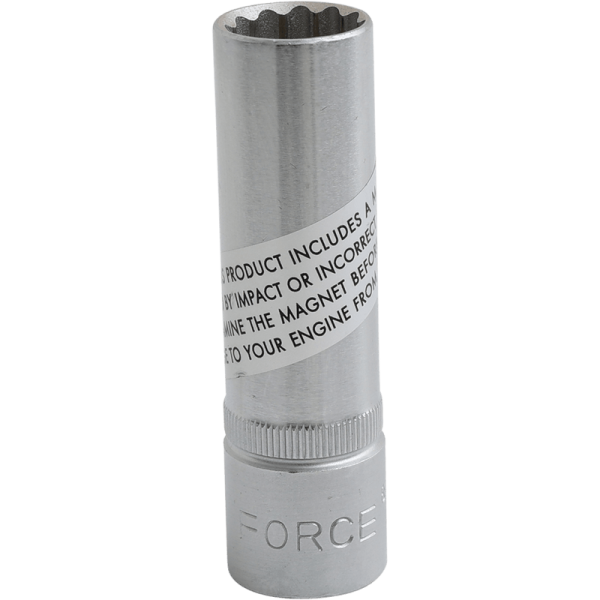 1/2"DR. MAGNATIC SPARK PLUG SOCKET 14MM 70MML