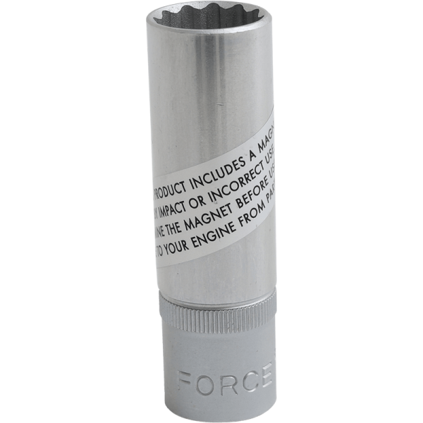 1/2"DR. MAGNATIC SPARK PLUG SOCKET 16MM 70MML