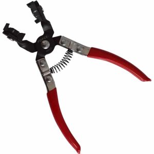 Hose clamp pliers (angle type)