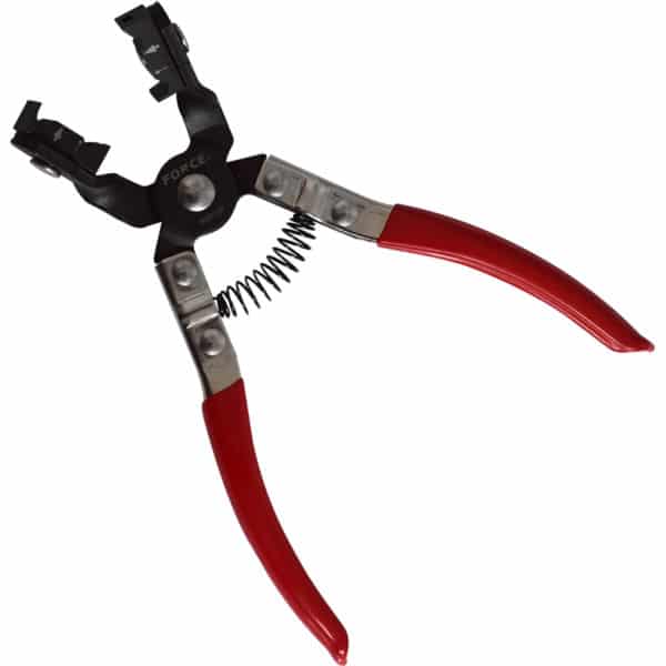 Hose clamp pliers (angle type)