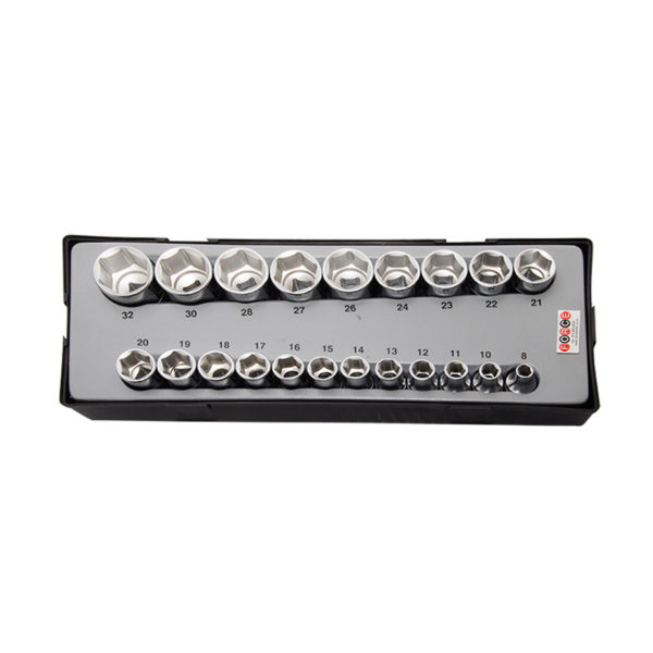 21PCs 1/2"dr Flank Socket Set 8-32mm