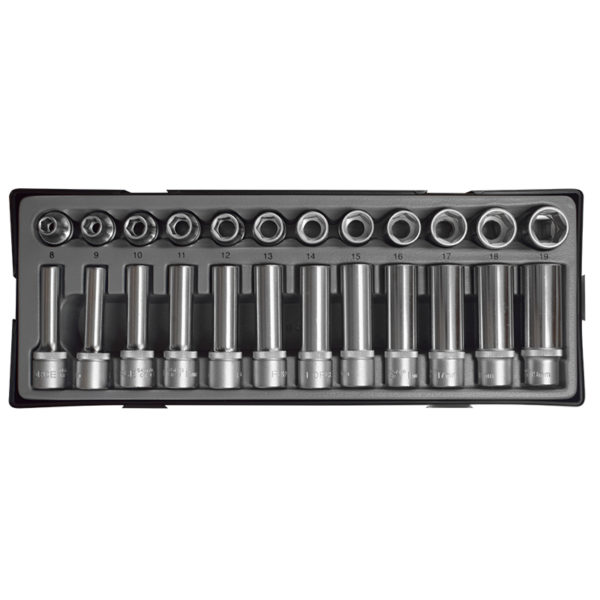 24PCs 1/2"dr Flank Socket Set