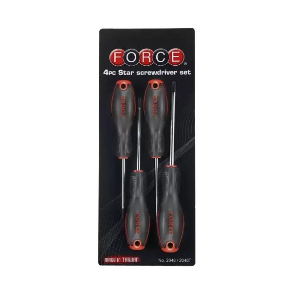 4PC STAR TAMPERPROOF SCREWDRIVER SET T15H-T30H