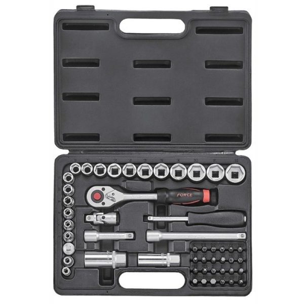 51PC 3/8"DR. 6PT. FLANK SOCKET COMBINATION SET (6-22MM)