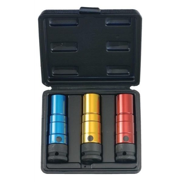 3PCS 1/2"DR HYDRAULIC DUAL TORQUE IMPACT SET