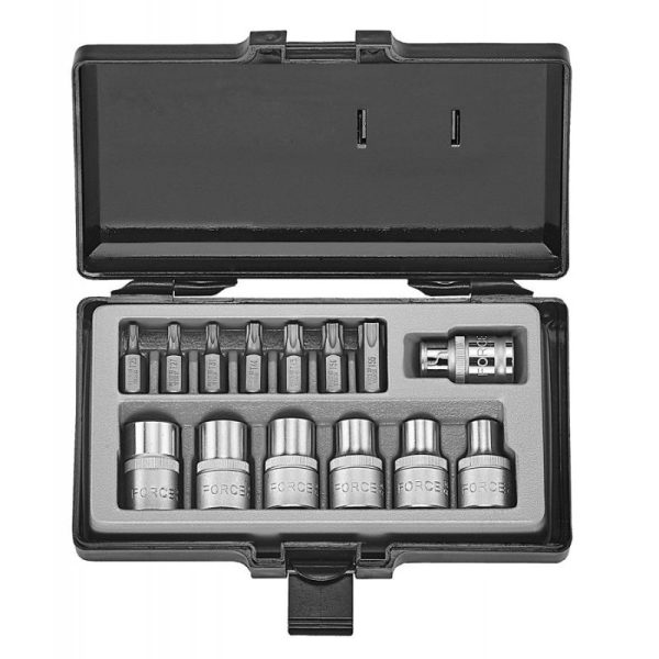 14PC 1/2"DR. STAR SET (E10-E20) (T25-T55)