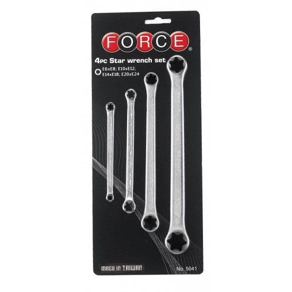 4PC STAR WRENCH SET (E6XE8-E20XE24)