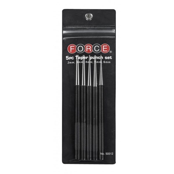 5PC TAPER PUNCH SET 2-6MM