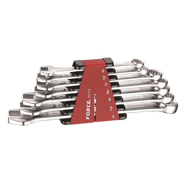 7PC COMBINATION WRENCH SET (10-21MM)