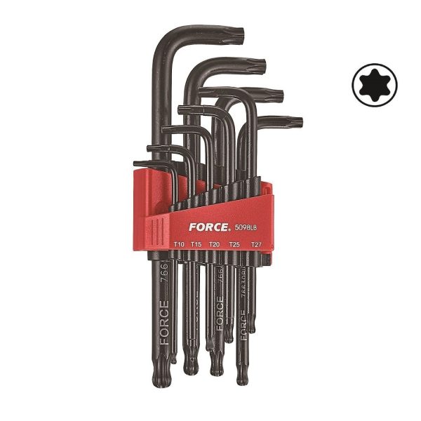 9PC LONG STAR & STAR BALL POINT KEY SET T10-T50