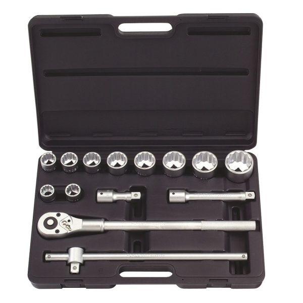 14PC 3/4"DR. 6PT SOCKET COMBINATION SET (22-50MM)