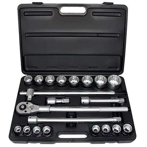 21PC 3/4"DR. 6PT SOCKET COMBINATION SET (19-50MM)