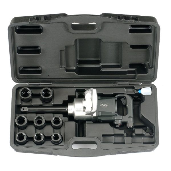 10PC 1"DR. IMPACT WRENCH & SOCKET SET 27-41MM