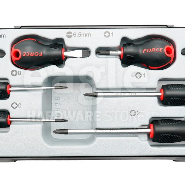 8PCs Screwdriver set Slotted & Phillips