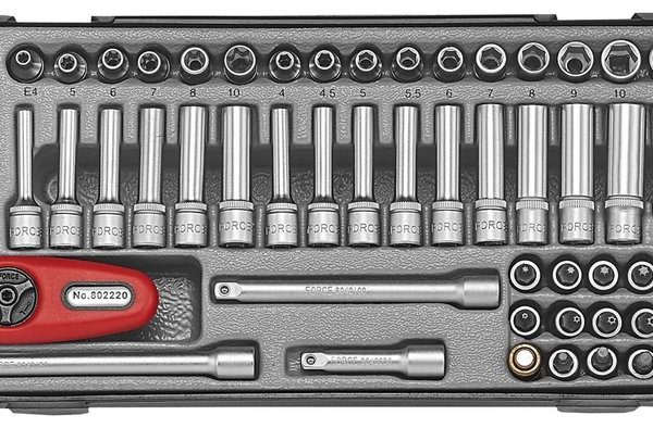 74PCs 1/4"dr Combination Socket Set