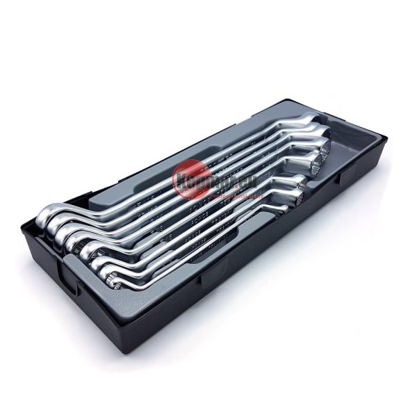 8PC 75' OFFSET RING WRENCH SET