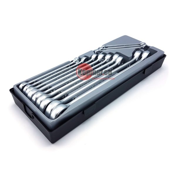 12PC 15' OFFSSET RING WRENCH SET (6X7-30X32MM)