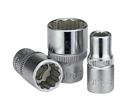 1/4"DR. 12PT FLANK SOCKET 7MM 25MML