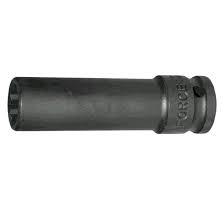 FORCE 1/2"dr Deep Impact Socket 27mm 12PT