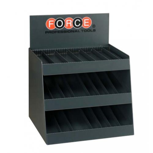 FORCE 3-LAYER SOCKET DISPLAY SHELF