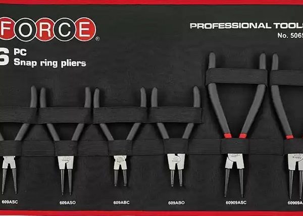 FORCE 6PC SNAP RING PLIERS SET