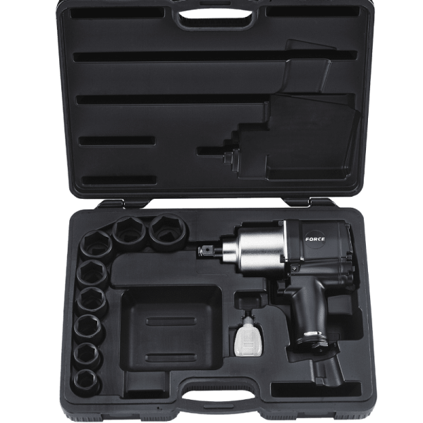 FORCE 11PCs 3/4"dr Impact Wrench Socket Set 22-41