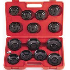 FORCE 15PCS CUP TYPE OIL FILTER WRENCH SET