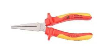 FORCE INSULATED FLAT NOSE PLIERS 6"