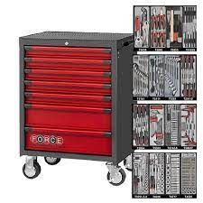 FORCE 7-DRAWER TROLLEY W/310 TOOLS